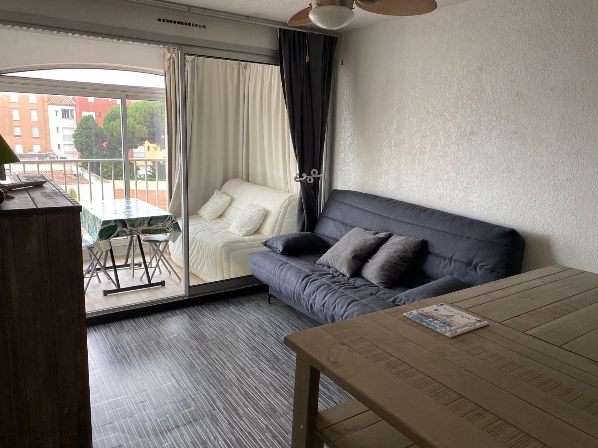 Ferienwohnung Studio Avec Belle Vue Sur Le Port Agde Exterior foto